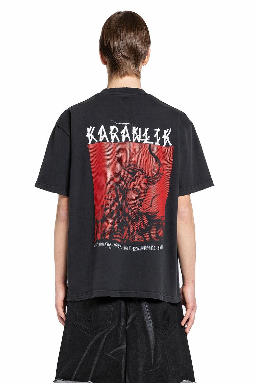 Antonioli 44 LABEL GROUP MAN BLACK T-SHIRTS & TANK TOPS In Vendita