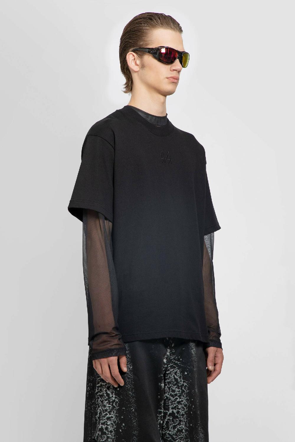Antonioli 44 LABEL GROUP MAN BLACK T-SHIRTS & TANK TOPS Offerte