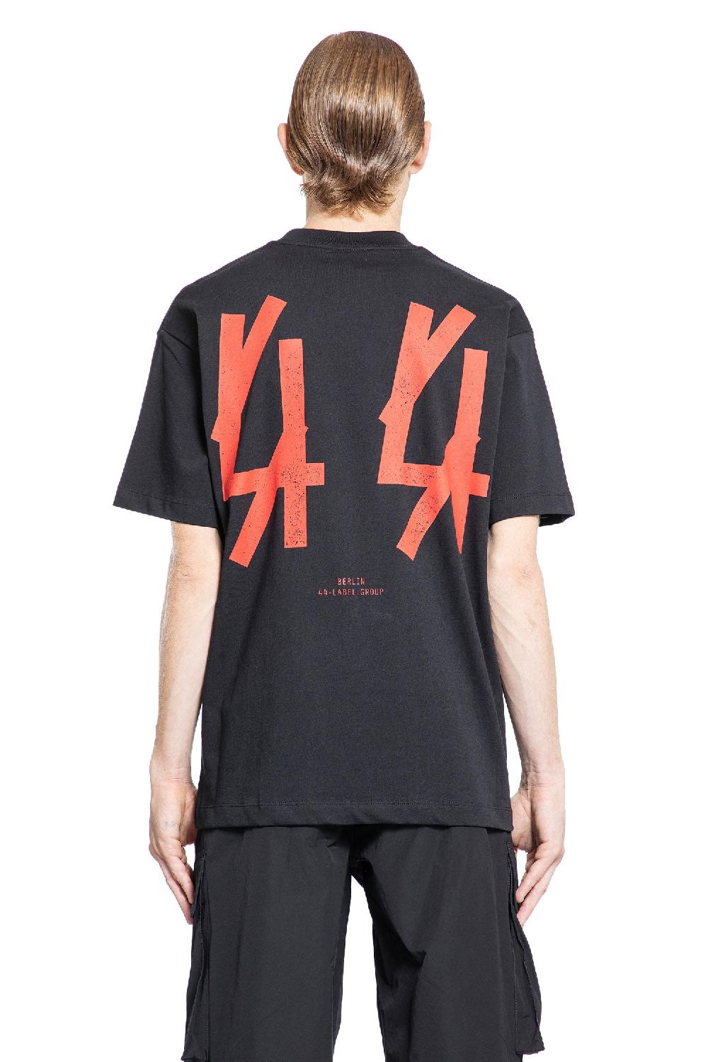 Antonioli 44 LABEL GROUP MAN BLACK T-SHIRTS & TANK TOPS Vendita Calda