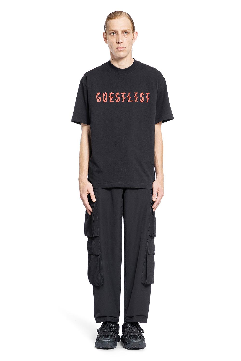 Antonioli 44 LABEL GROUP MAN BLACK T-SHIRTS & TANK TOPS Vendita Calda