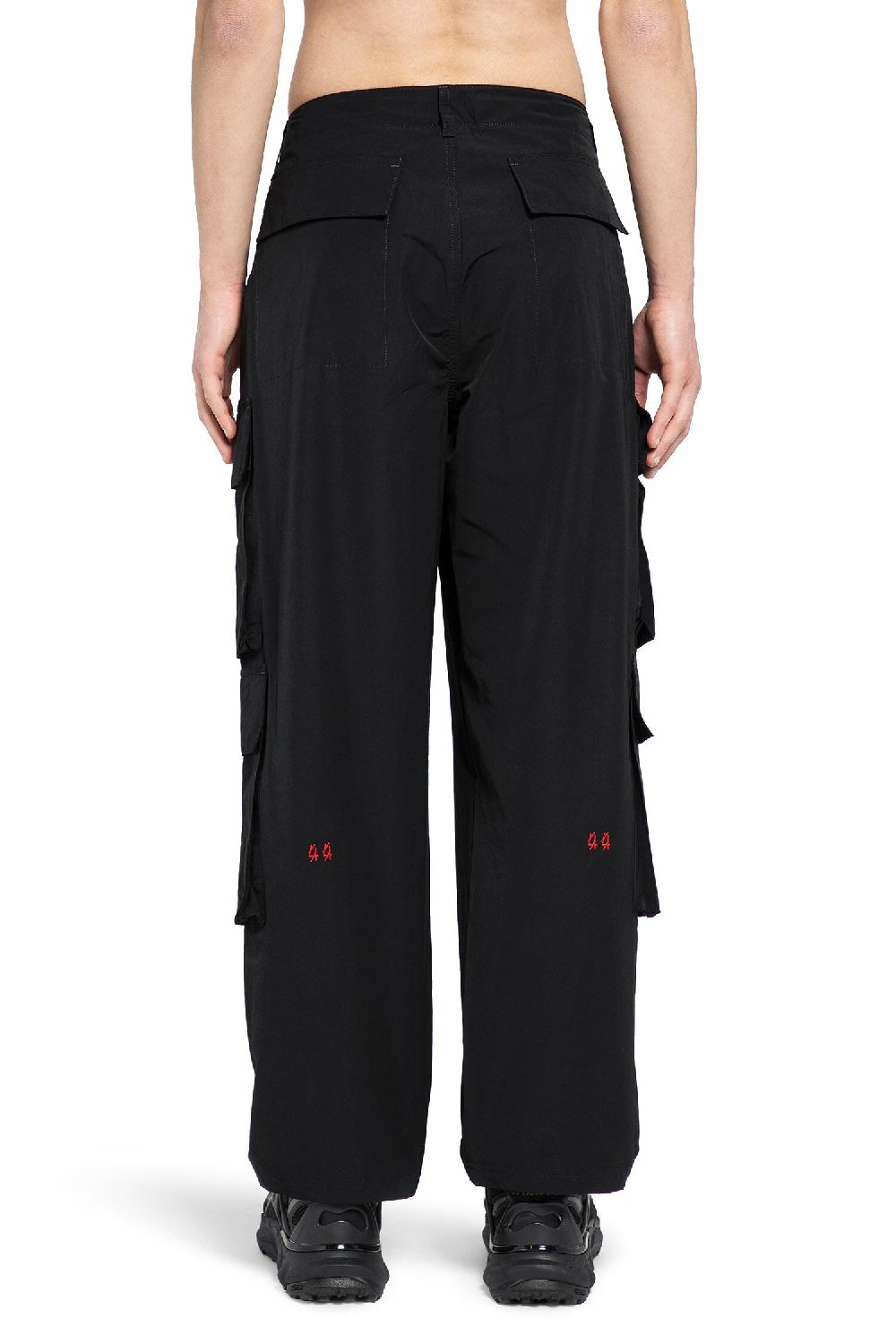 Antonioli 44 LABEL GROUP MAN BLACK TROUSERS In Saldo