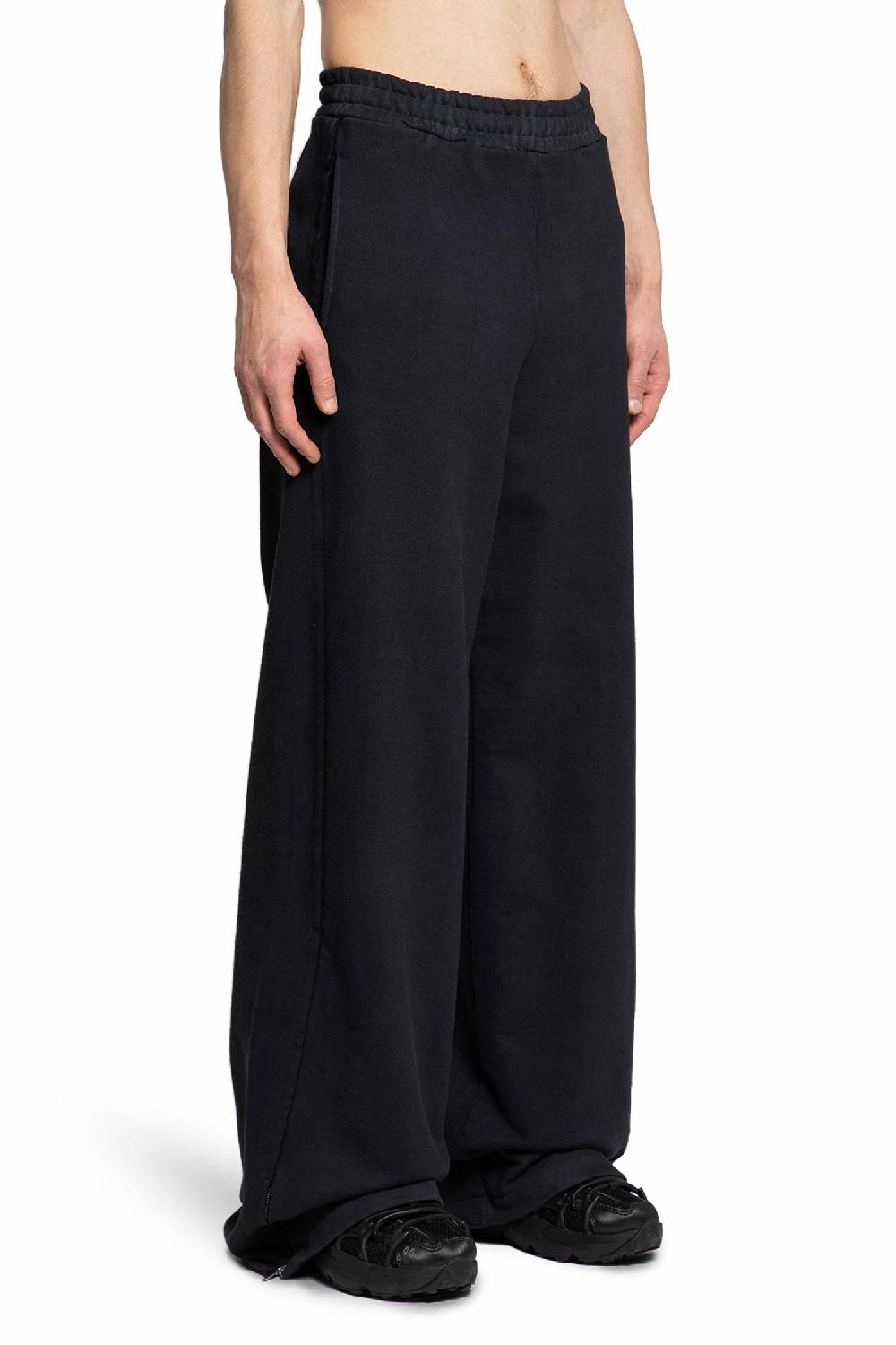 Antonioli 44 LABEL GROUP MAN BLACK TROUSERS 2025