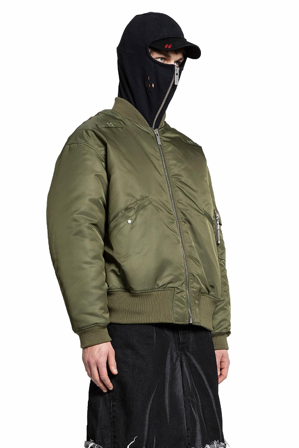 Antonioli 44 LABEL GROUP MAN GREEN JACKETS Italy