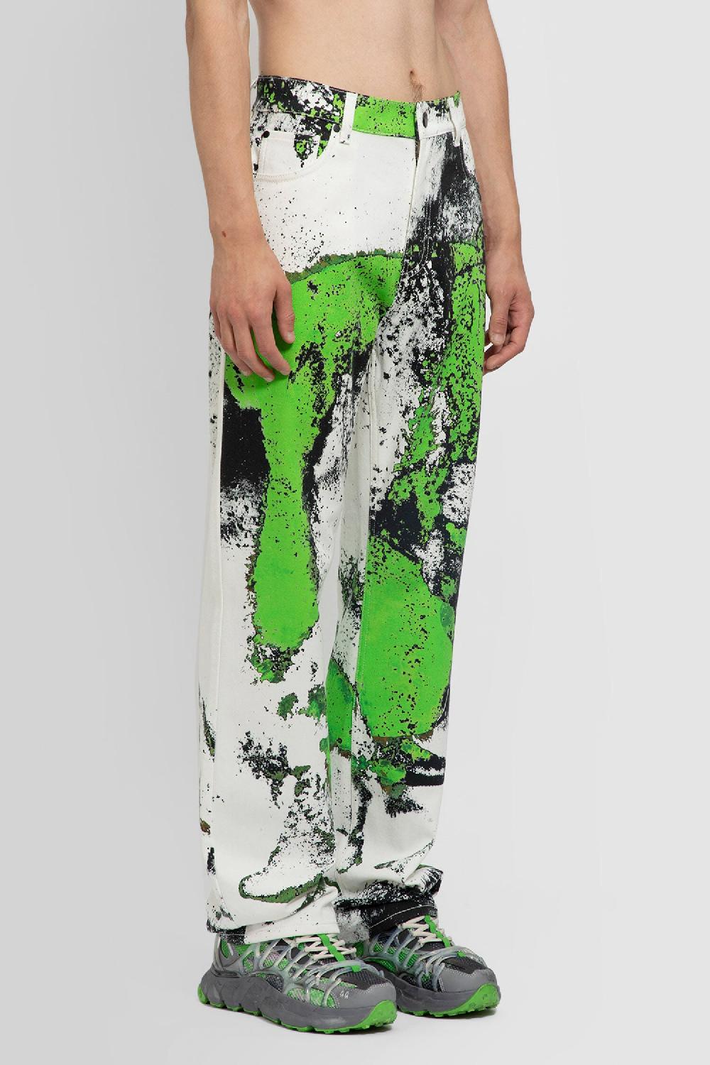 Antonioli 44 LABEL GROUP MAN MULTICOLOR JEANS Nuovo