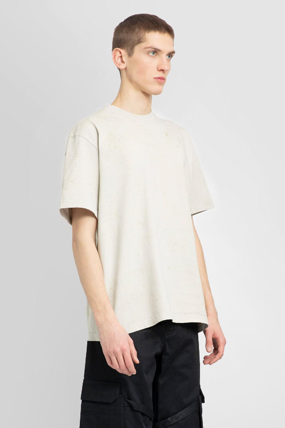 Antonioli 44 LABEL GROUP MAN OFF-WHITE T-SHIRTS & TANK TOPS Qualità Garantita