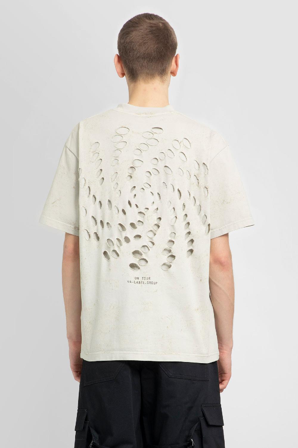 Antonioli 44 LABEL GROUP MAN OFF-WHITE T-SHIRTS & TANK TOPS Qualità Garantita