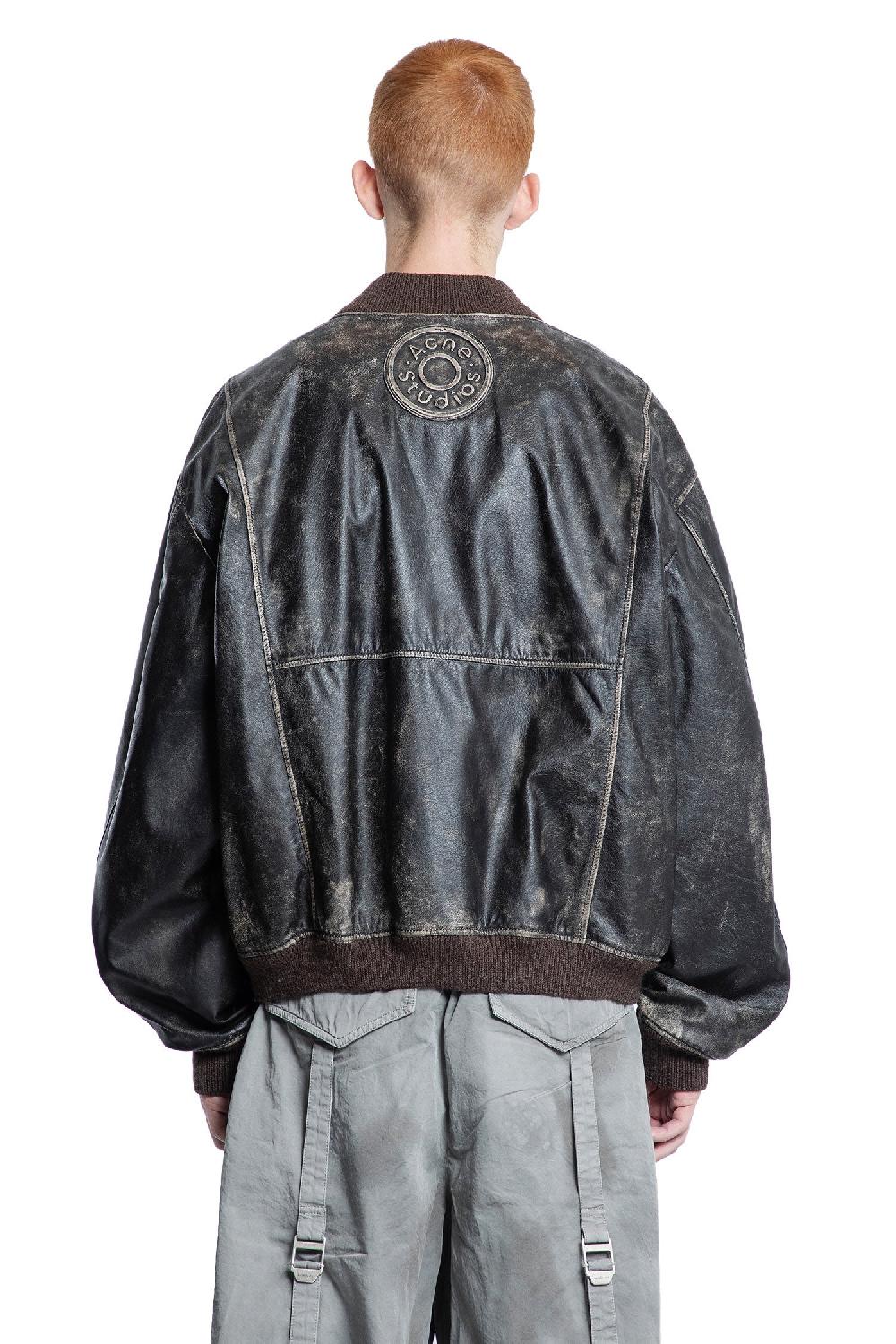 Antonioli ACNE STUDIOS MAN BLACK JACKETS In Saldo