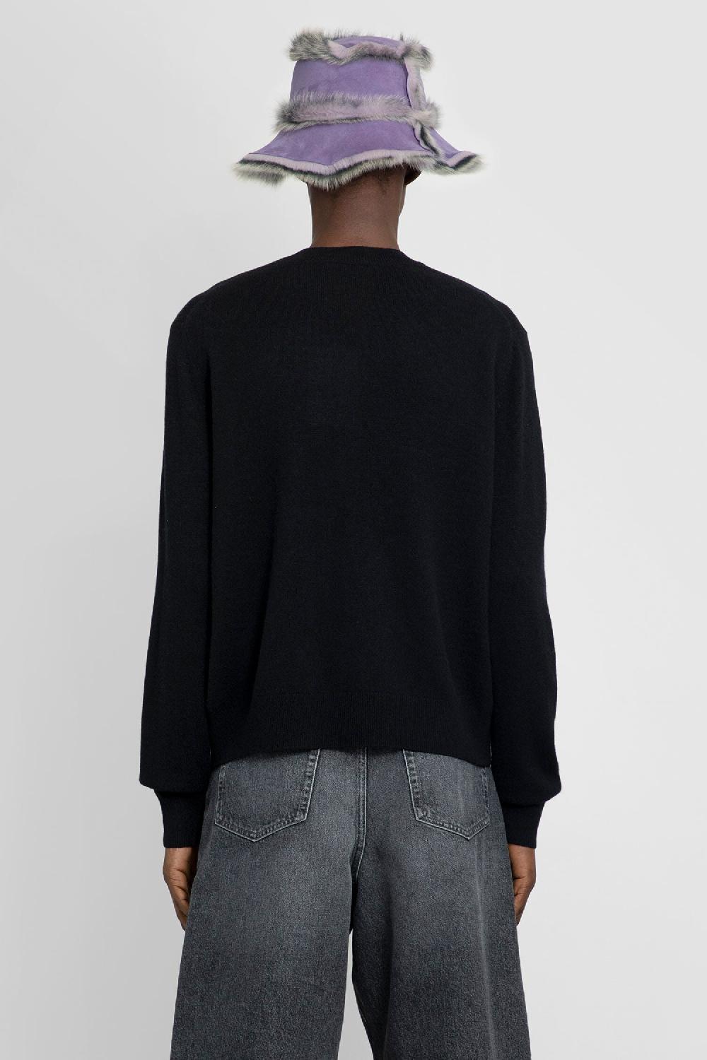 Antonioli ACNE STUDIOS MAN BLACK KNITWEAR 2025
