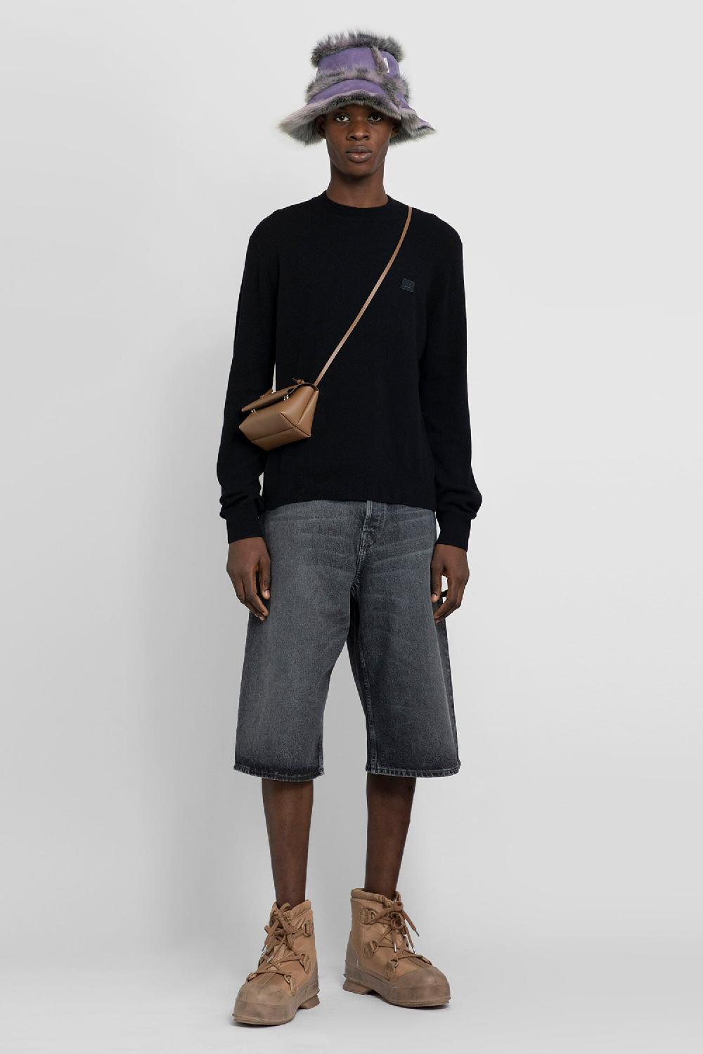 Antonioli ACNE STUDIOS MAN BLACK KNITWEAR 2025