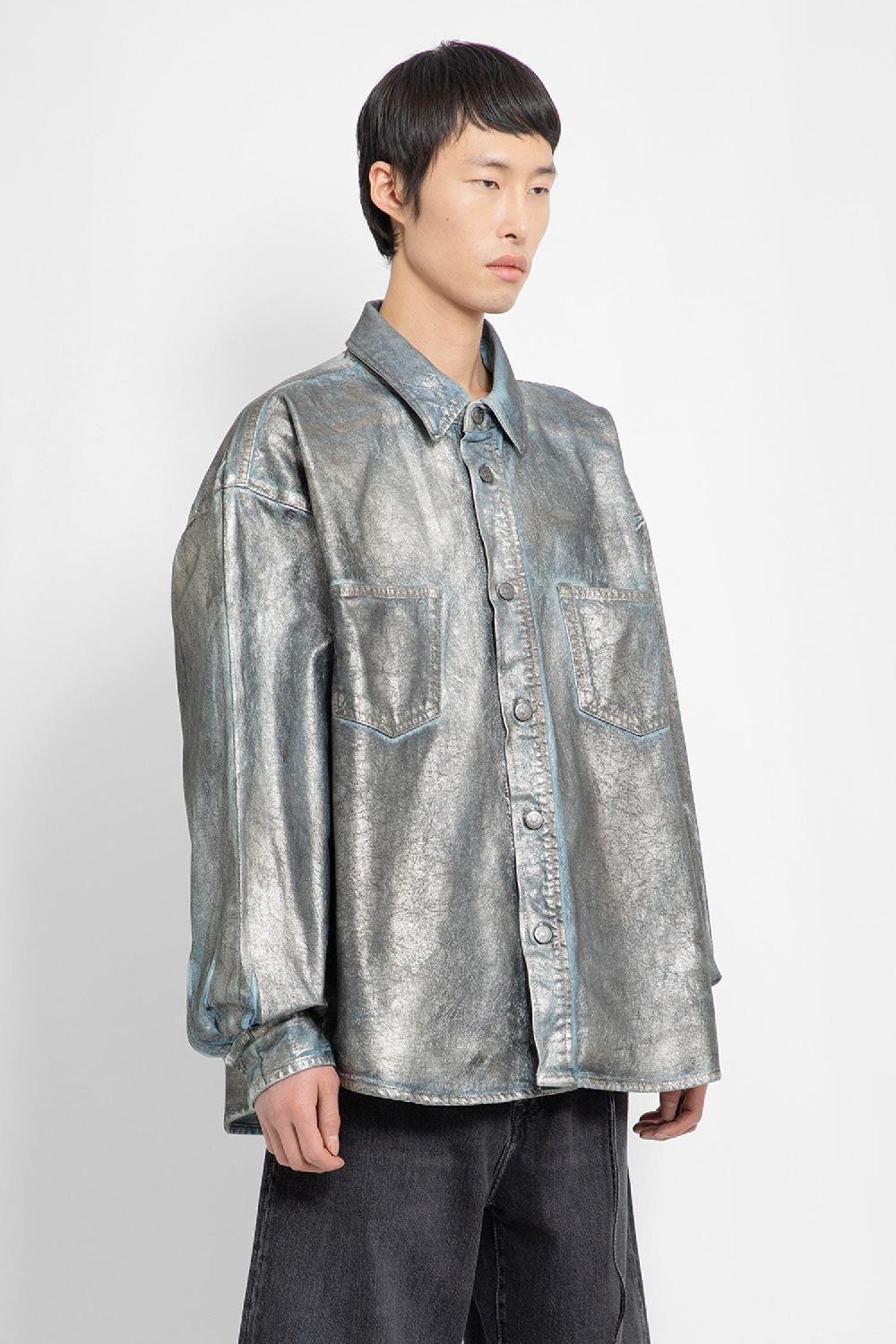 Antonioli ACNE STUDIOS MAN BLUE SHIRTS Qualità Garantita