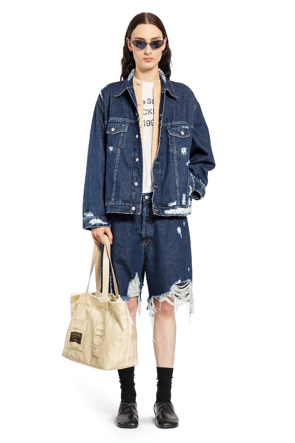 Antonioli ACNE STUDIOS MAN BLUE SHORTS & SKIRTS Negozi Online