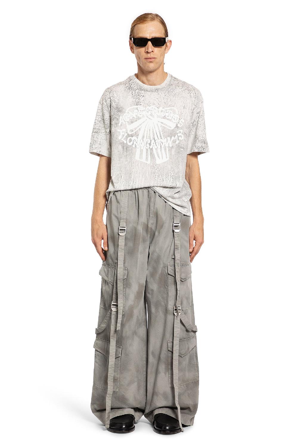 Antonioli ACNE STUDIOS MAN GREY T-SHIRTS & TANK TOPS Sconto