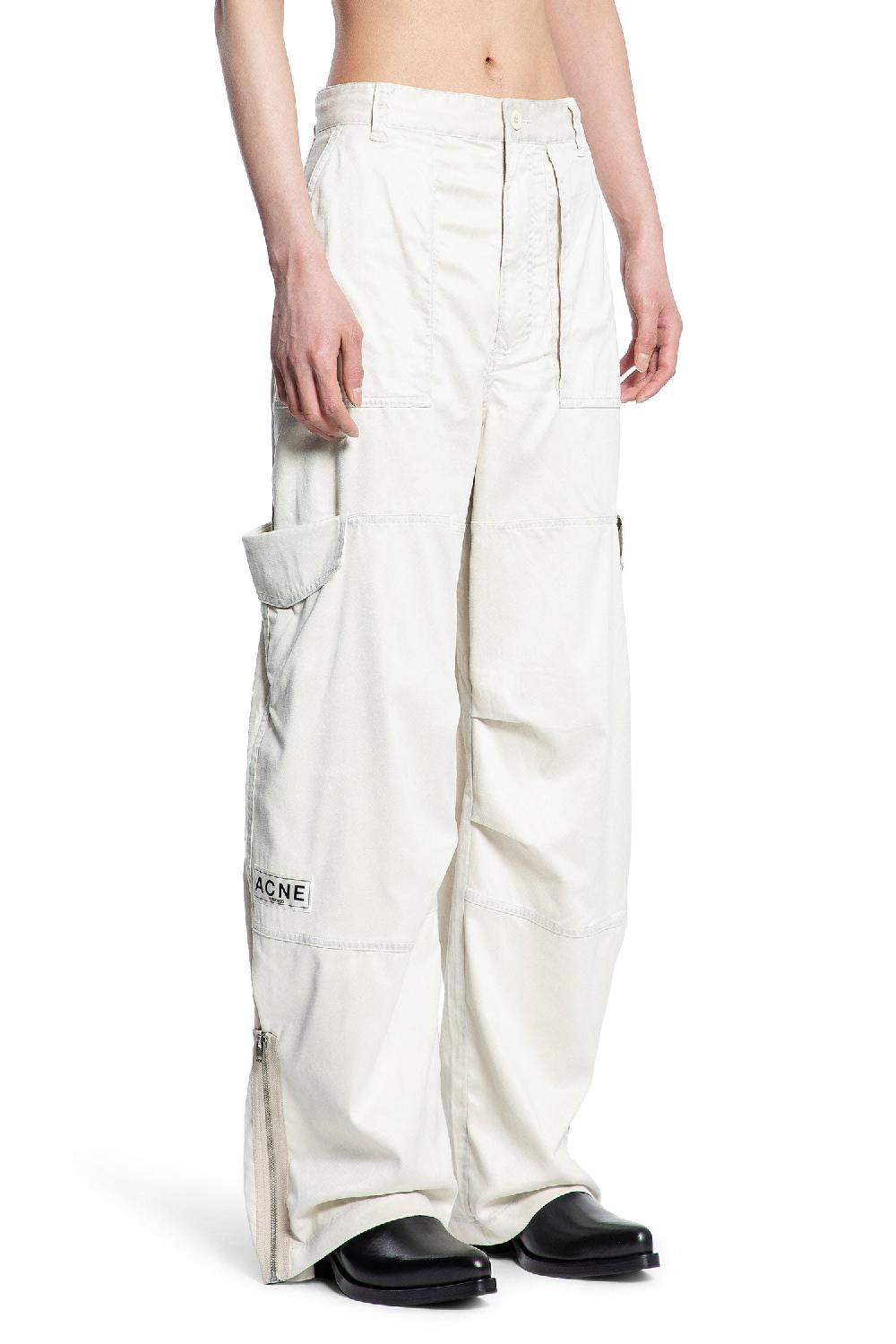 Antonioli ACNE STUDIOS MAN OFF-WHITE TROUSERS Vendita Calda