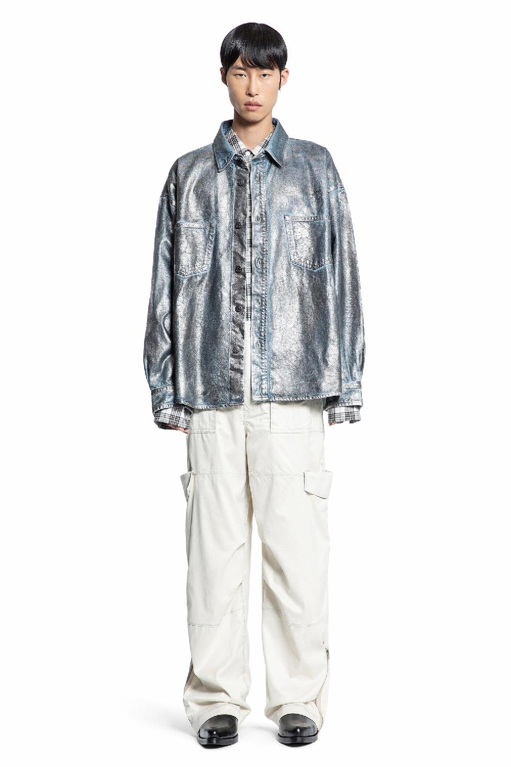 Antonioli ACNE STUDIOS MAN OFF-WHITE TROUSERS Vendita Calda