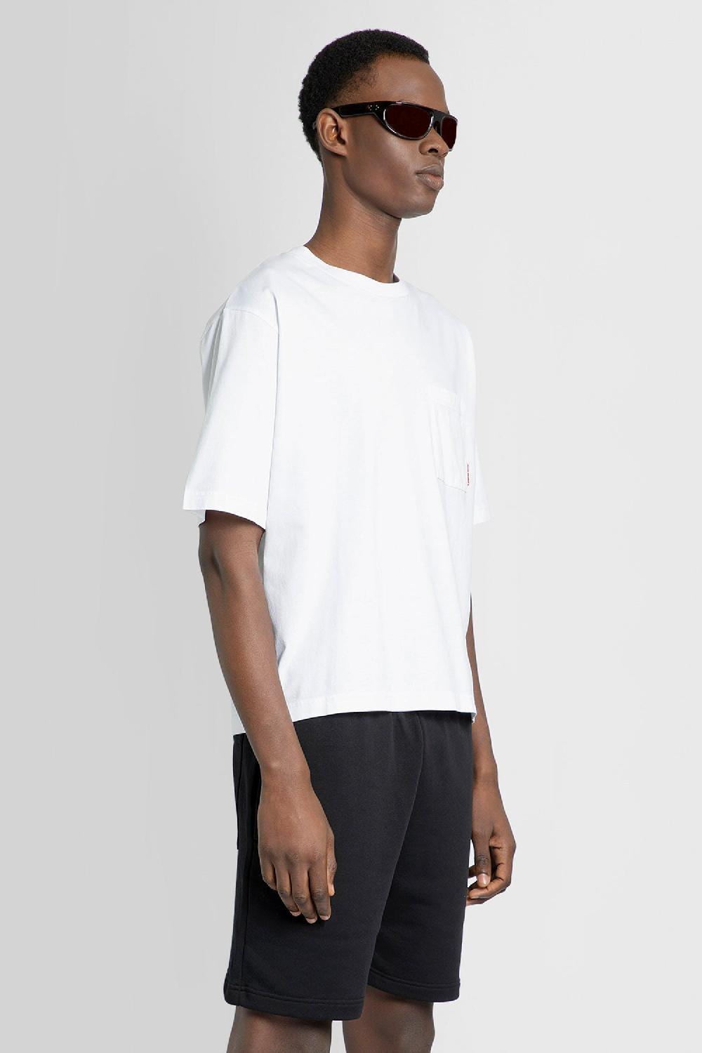 Antonioli ACNE STUDIOS MAN WHITE T-SHIRTS & TANK TOPS In Saldo