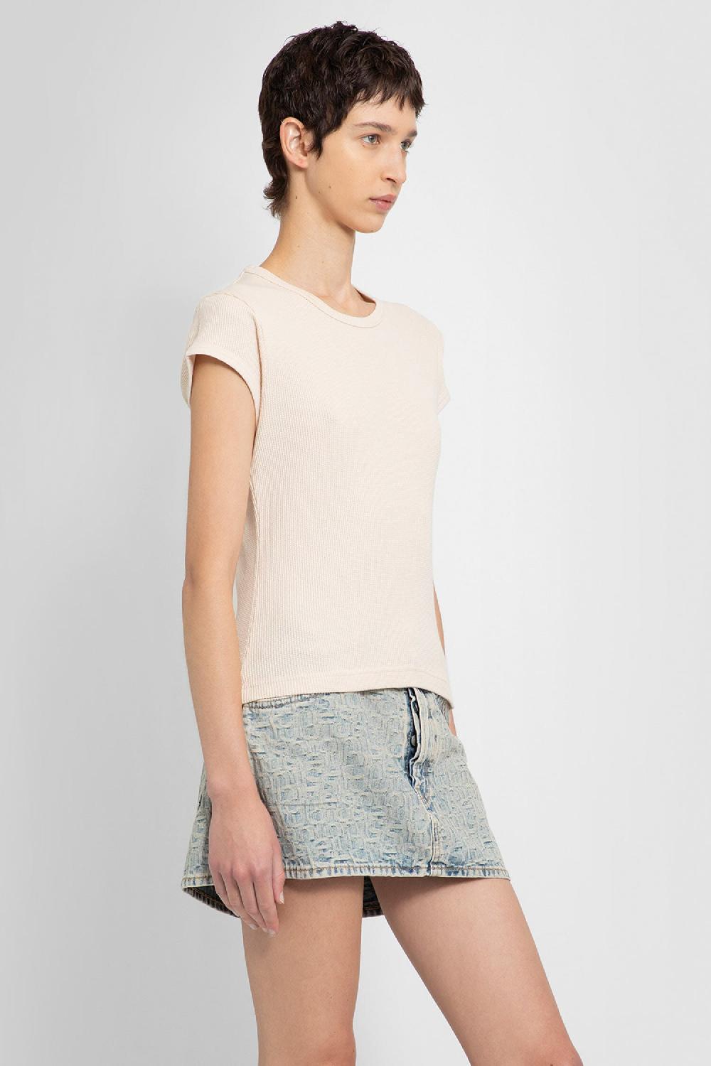 Antonioli ACNE STUDIOS WOMAN BEIGE T-SHIRTS & TANK TOPS Italia