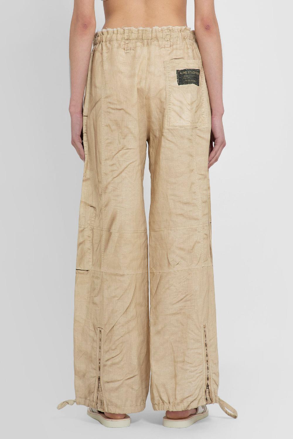 Antonioli ACNE STUDIOS WOMAN BEIGE TROUSERS 2025