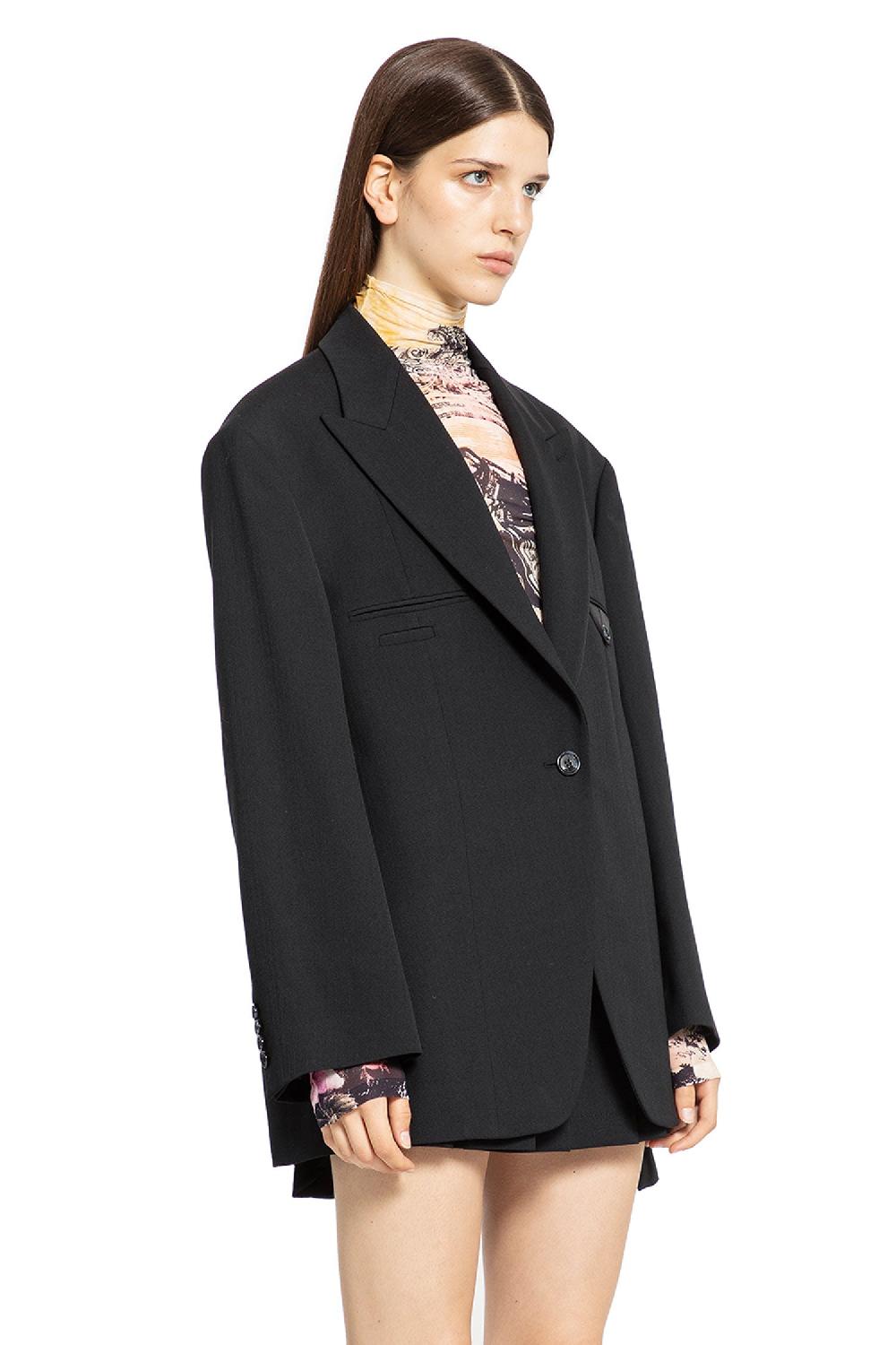 Antonioli ACNE STUDIOS WOMAN BLACK BLAZERS In Linea