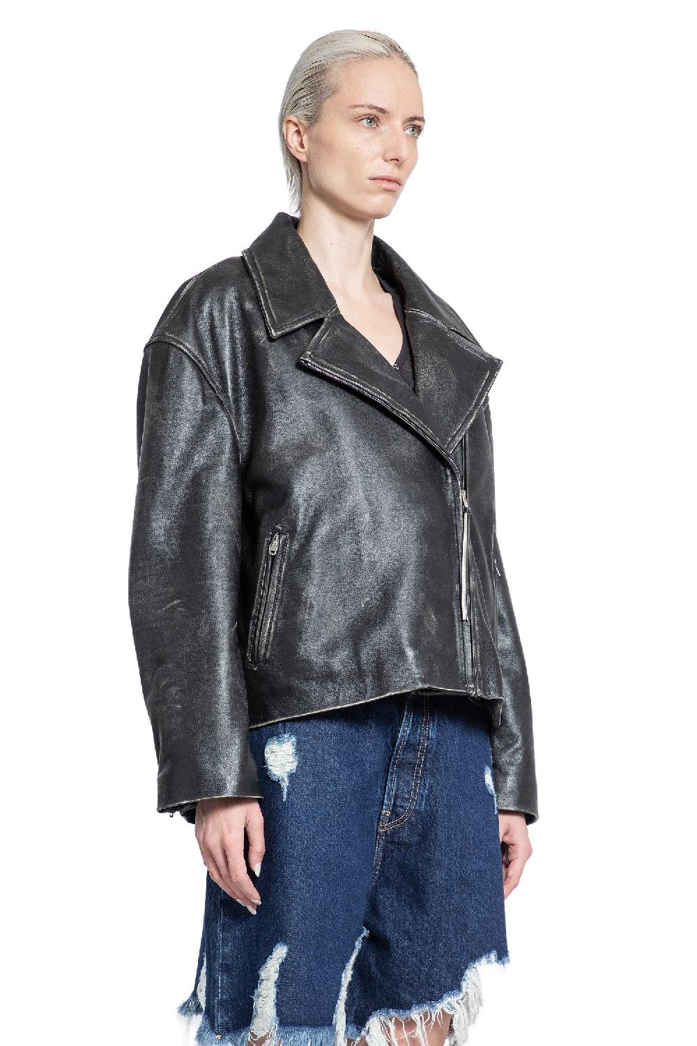 Antonioli ACNE STUDIOS WOMAN BLACK JACKETS Promozione