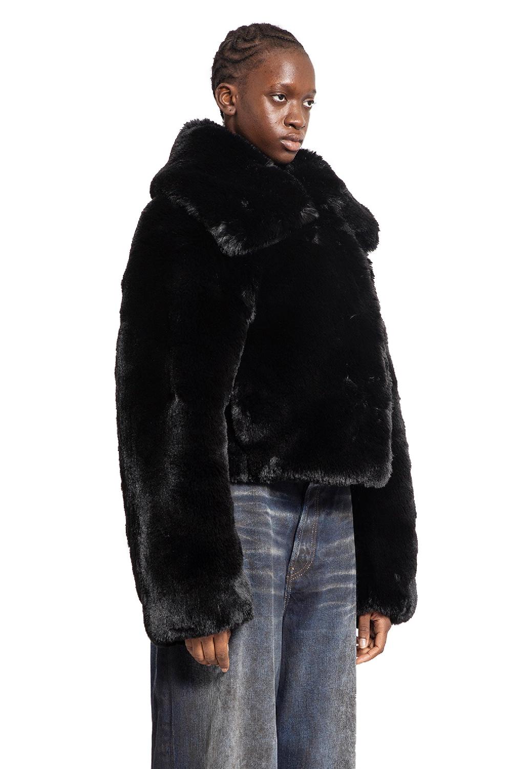 Antonioli ACNE STUDIOS WOMAN BLACK JACKETS Spedizione Gratuita