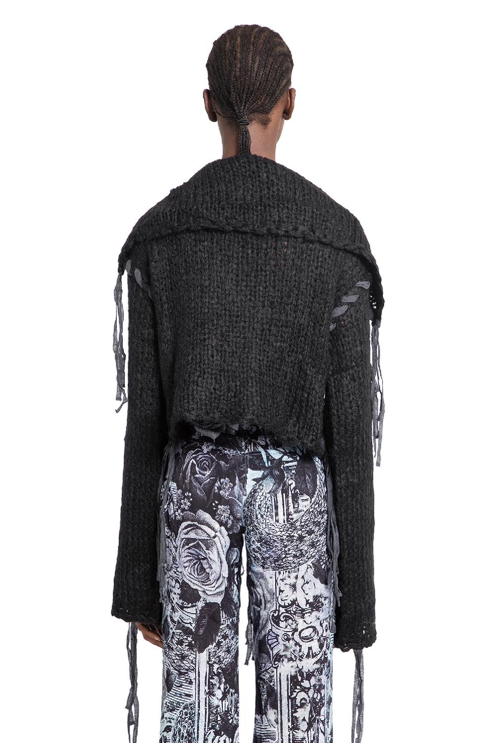 Antonioli ACNE STUDIOS WOMAN BLACK KNITWEAR Soddisfazione Garantita