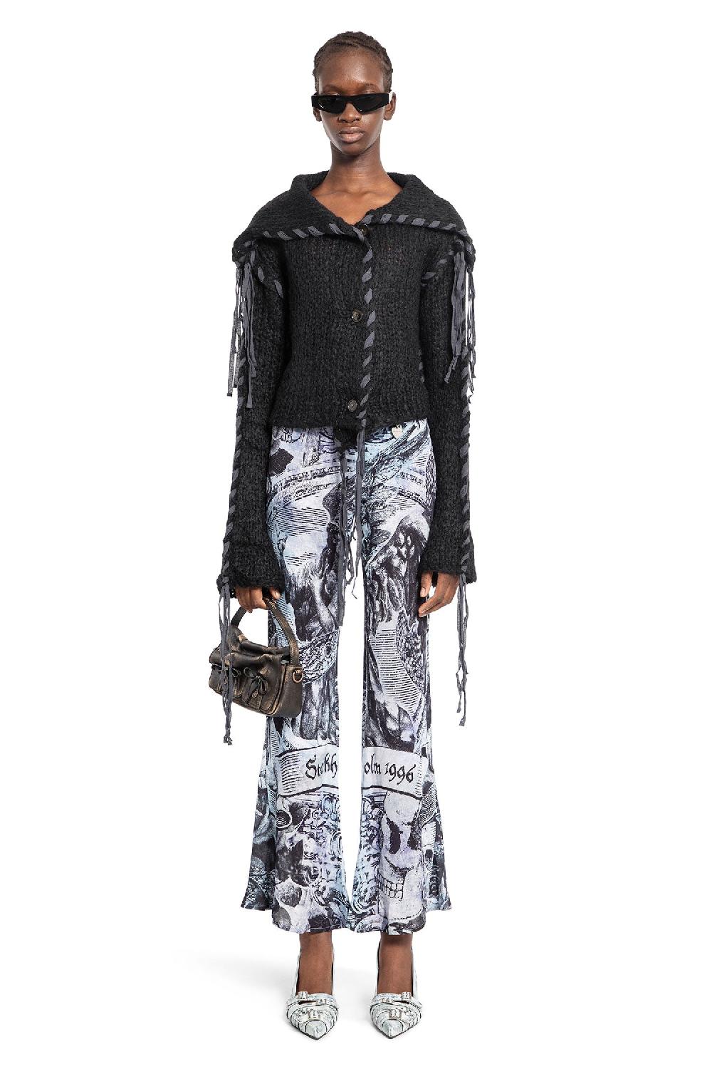 Antonioli ACNE STUDIOS WOMAN BLACK KNITWEAR Soddisfazione Garantita