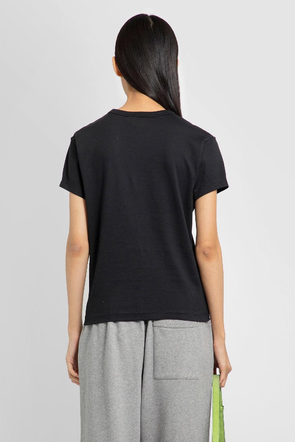 Antonioli ACNE STUDIOS WOMAN BLACK T-SHIRTS & TANK TOPS Negozi Online