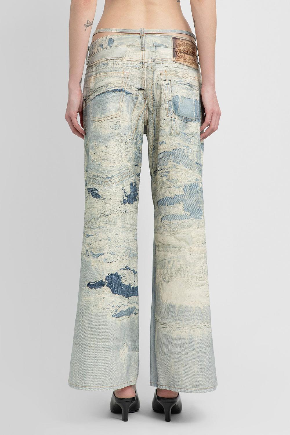 Antonioli ACNE STUDIOS WOMAN BLUE TROUSERS Online
