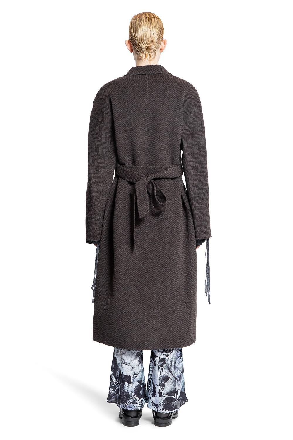 Antonioli ACNE STUDIOS WOMAN BROWN COATS Outlet