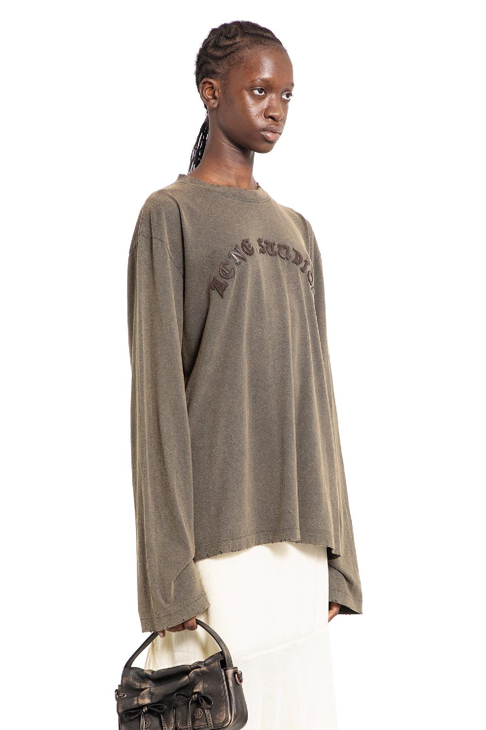 Antonioli ACNE STUDIOS WOMAN BROWN SHIRTS In Vendita