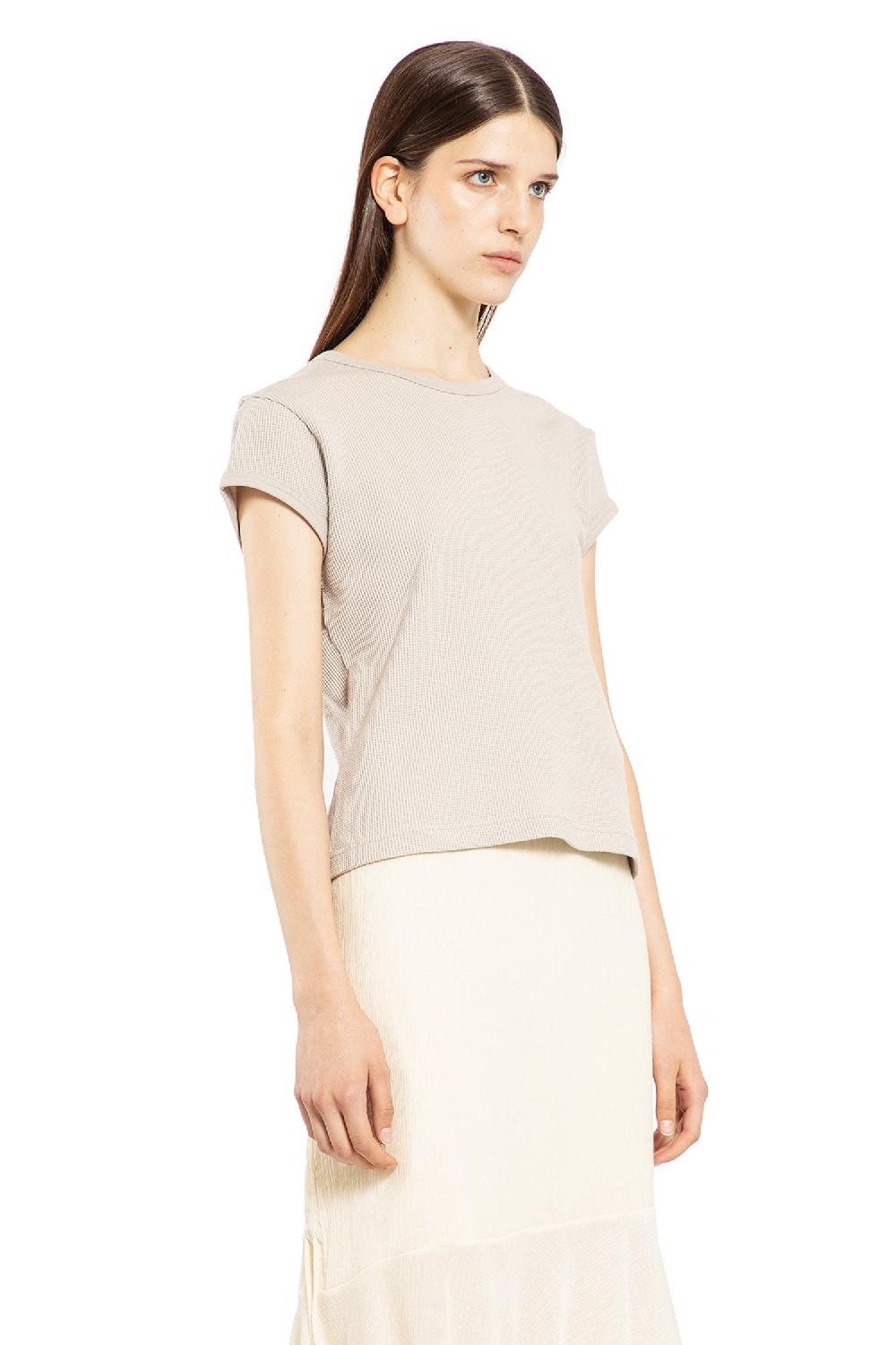 Antonioli ACNE STUDIOS WOMAN GREY T-SHIRTS & TANK TOPS Vendite Flash