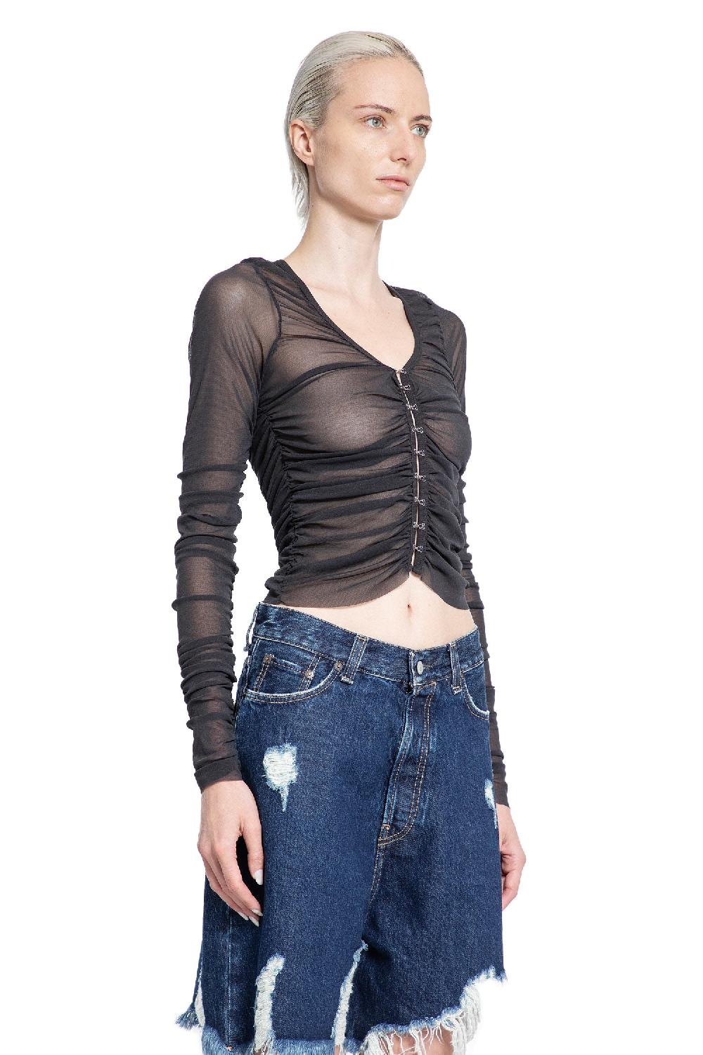 Antonioli ACNE STUDIOS WOMAN GREY TOPS Moda