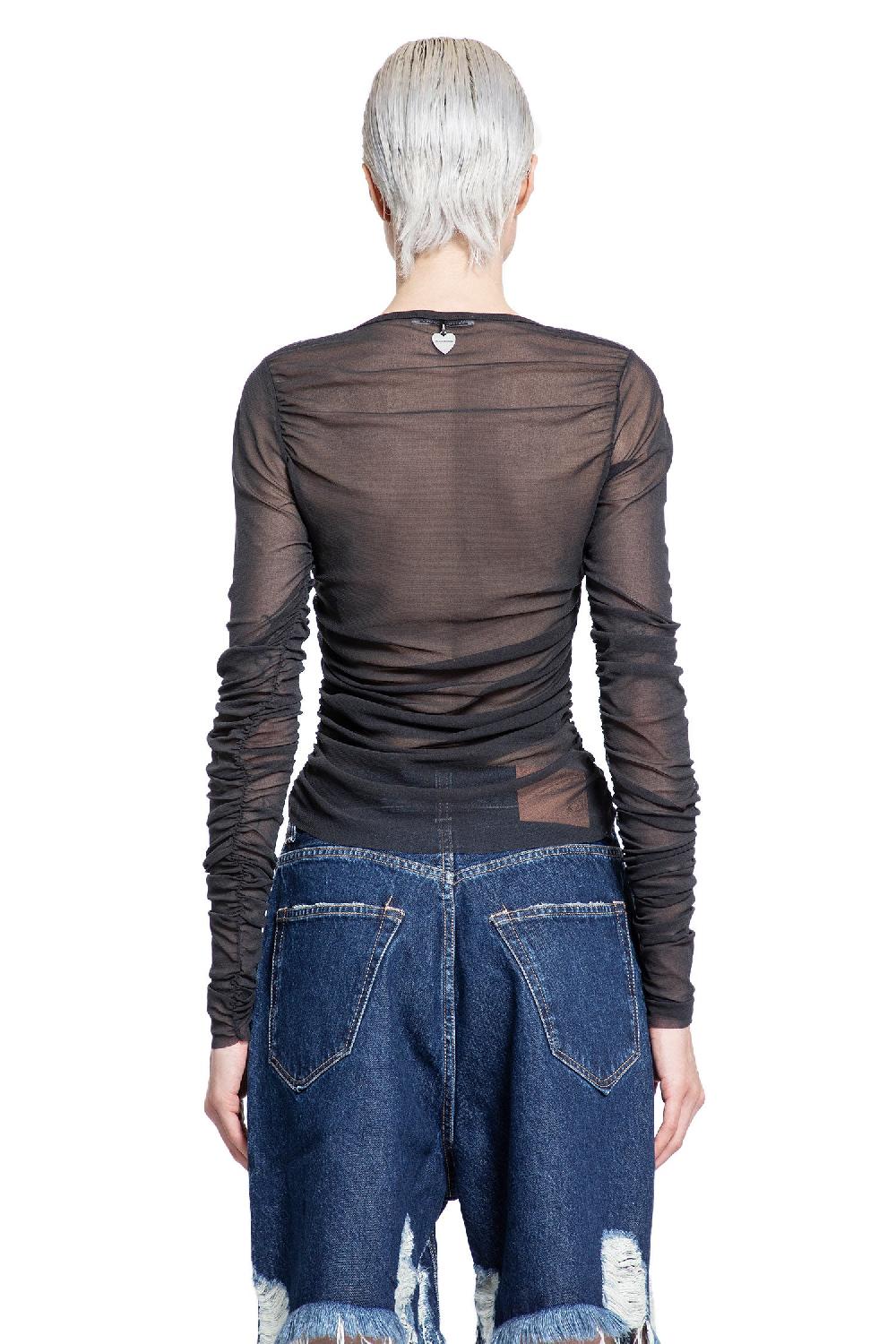Antonioli ACNE STUDIOS WOMAN GREY TOPS Moda