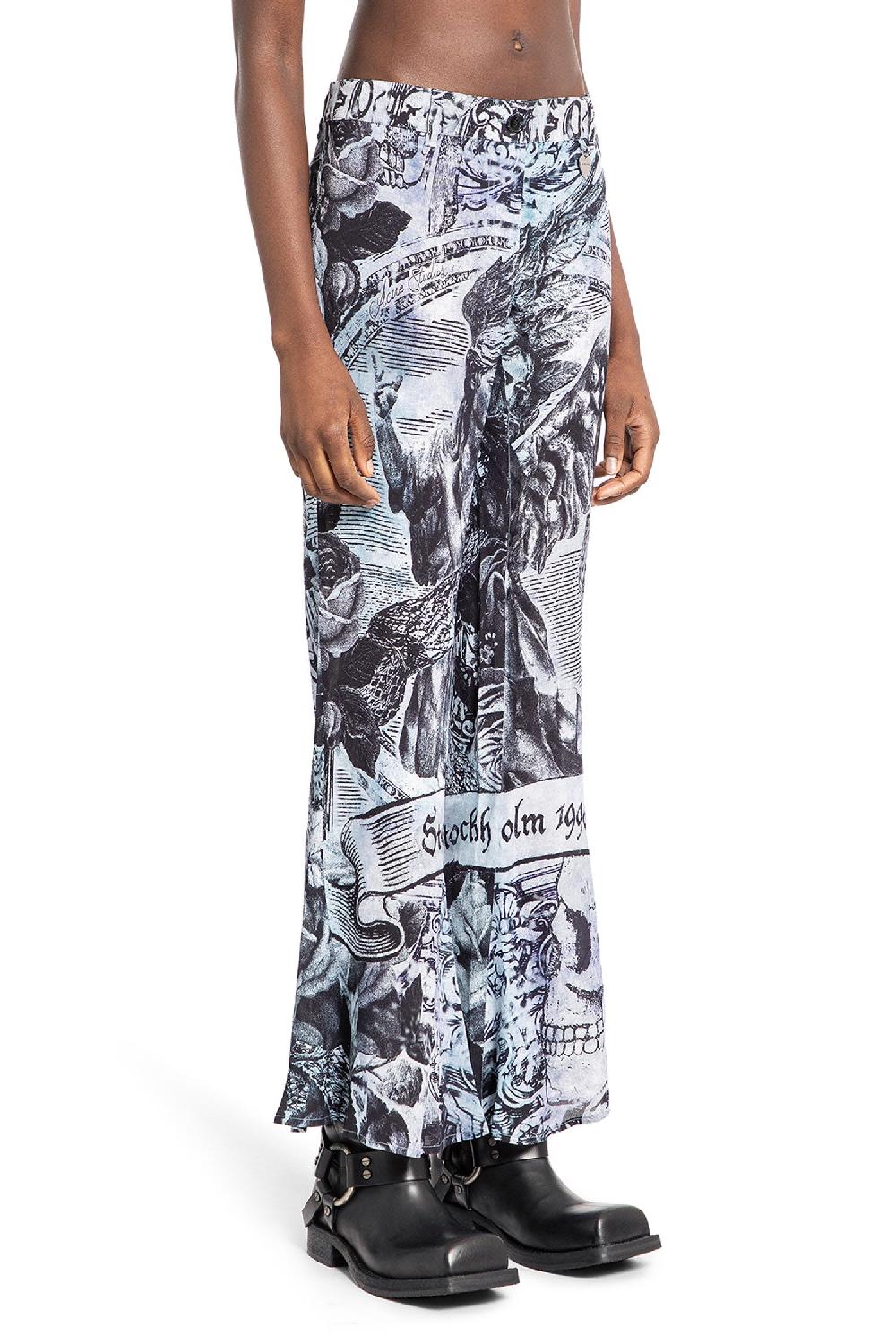 Antonioli ACNE STUDIOS WOMAN GREY TROUSERS 2025