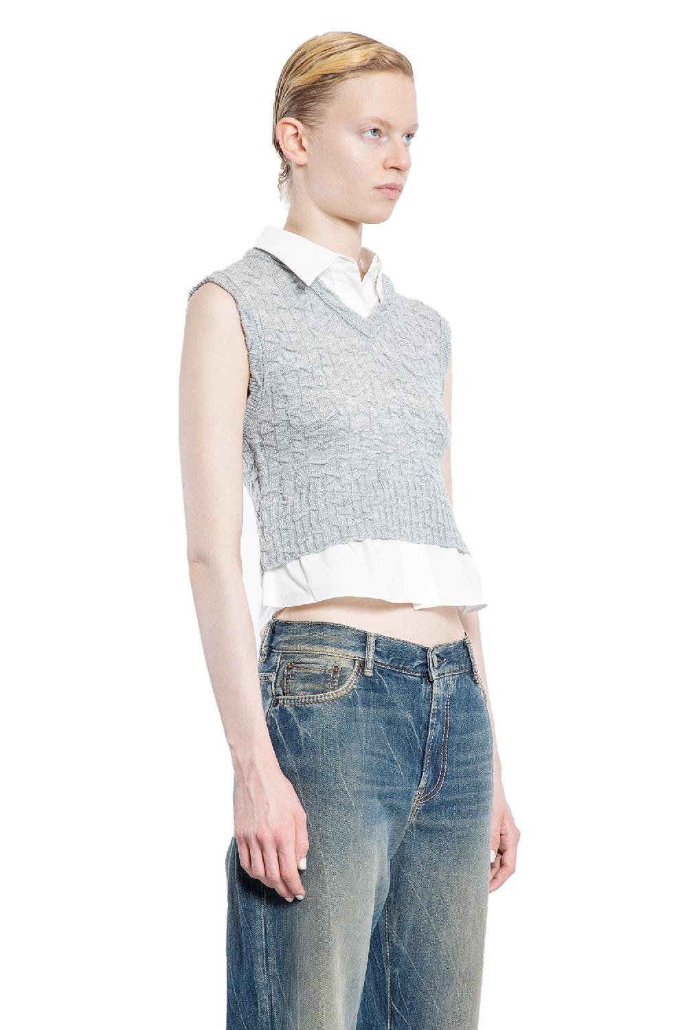 Antonioli ACNE STUDIOS WOMAN GREY VESTS Italy