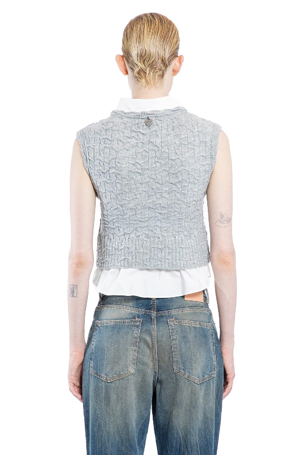 Antonioli ACNE STUDIOS WOMAN GREY VESTS Italy