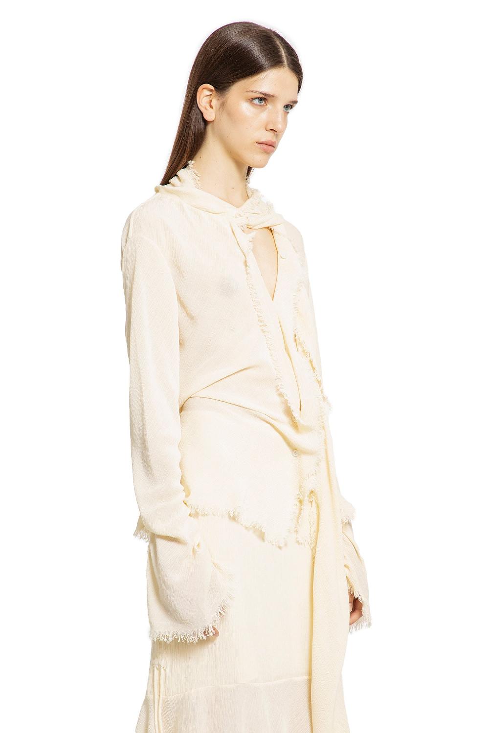 Antonioli ACNE STUDIOS WOMAN OFF-WHITE SHIRTS Nuovo