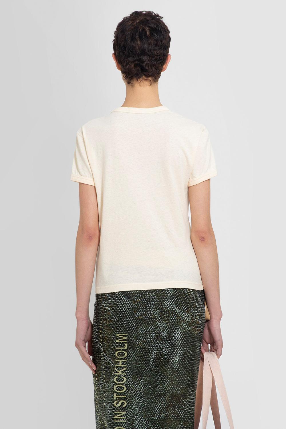 Antonioli ACNE STUDIOS WOMAN ORANGE T-SHIRTS & TANK TOPS Vendita