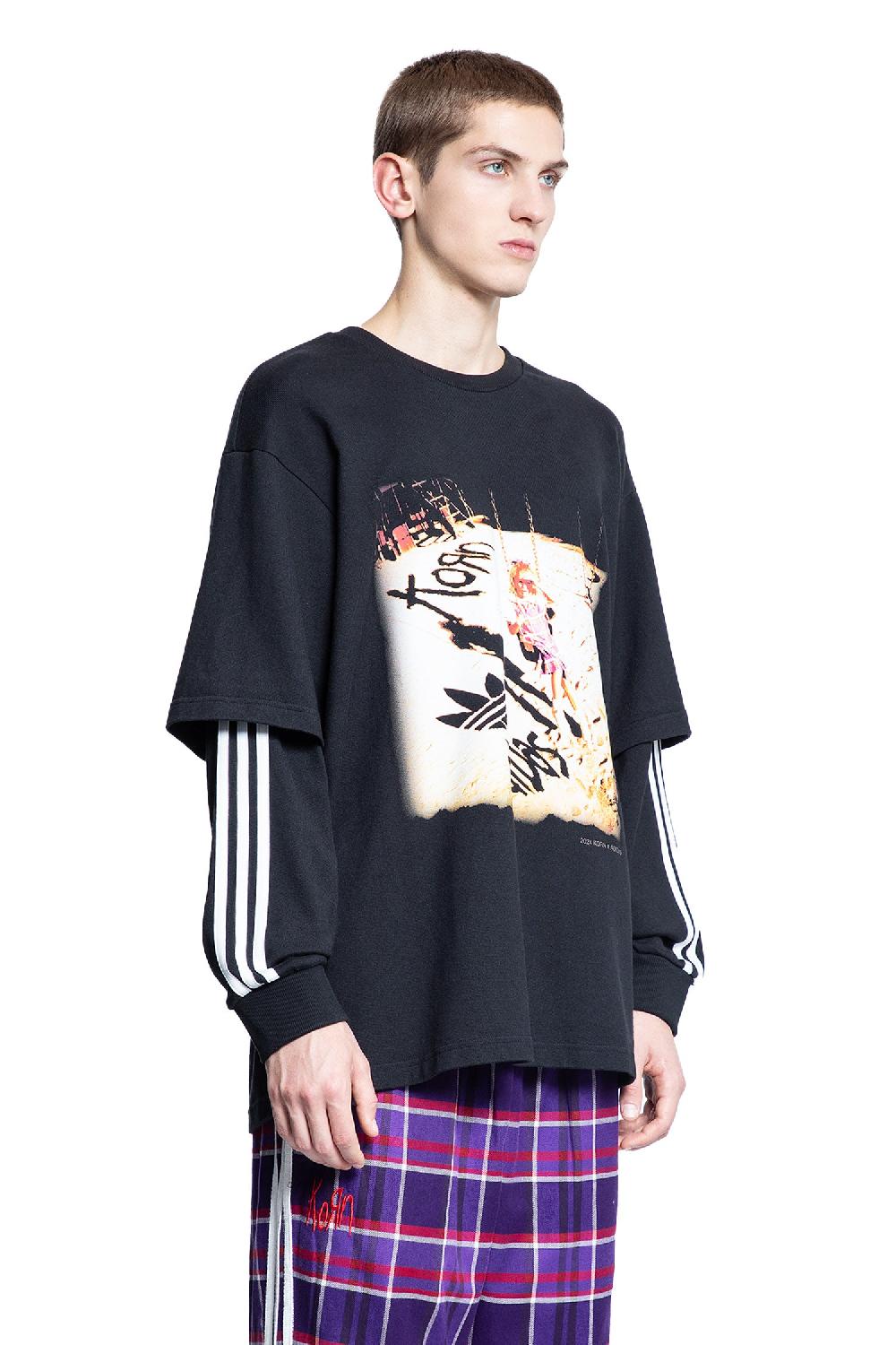 Antonioli ADIDAS MAN BLACK T-SHIRTS & TANK TOPS Novità