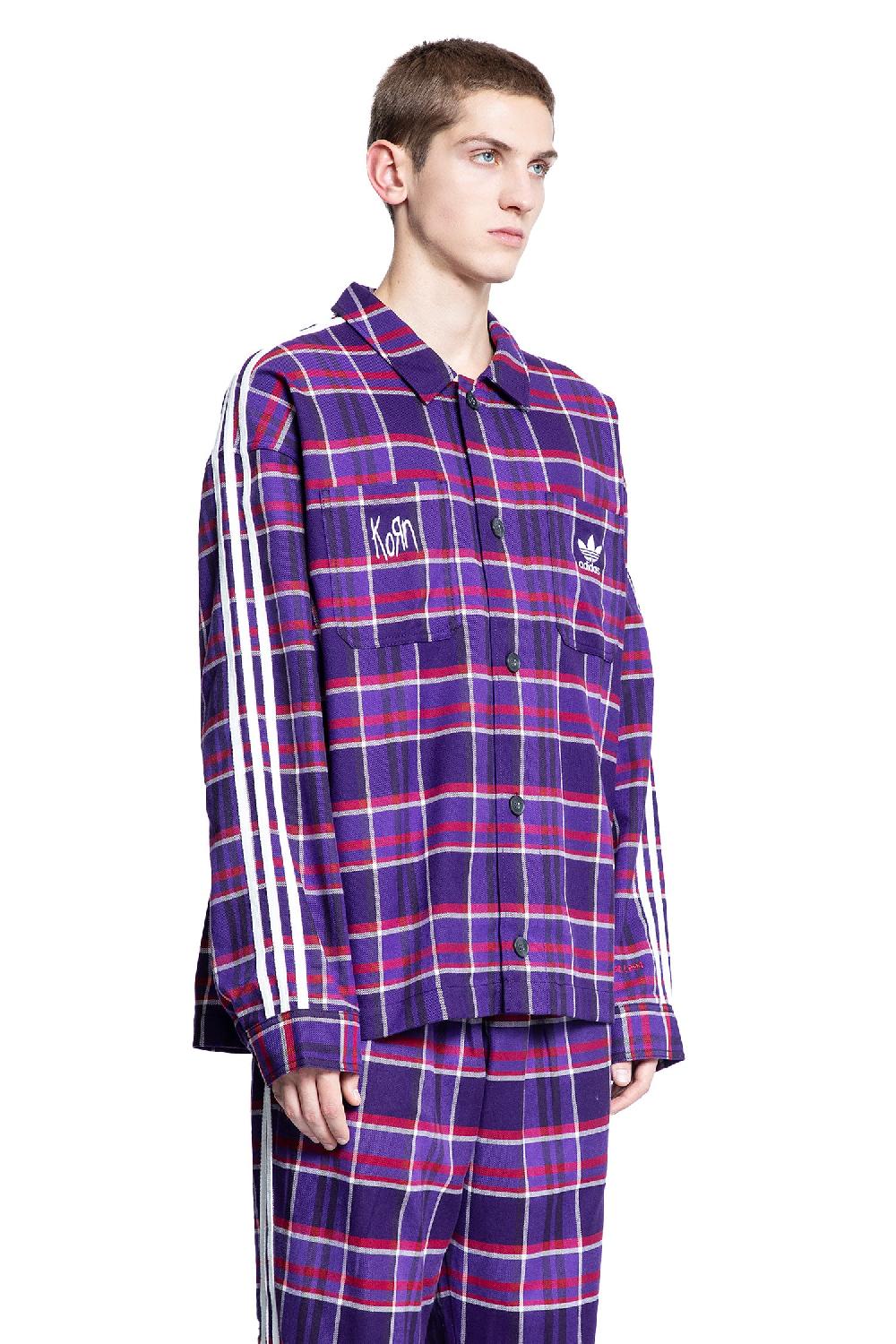 Antonioli ADIDAS MAN PURPLE JACKETS In Linea