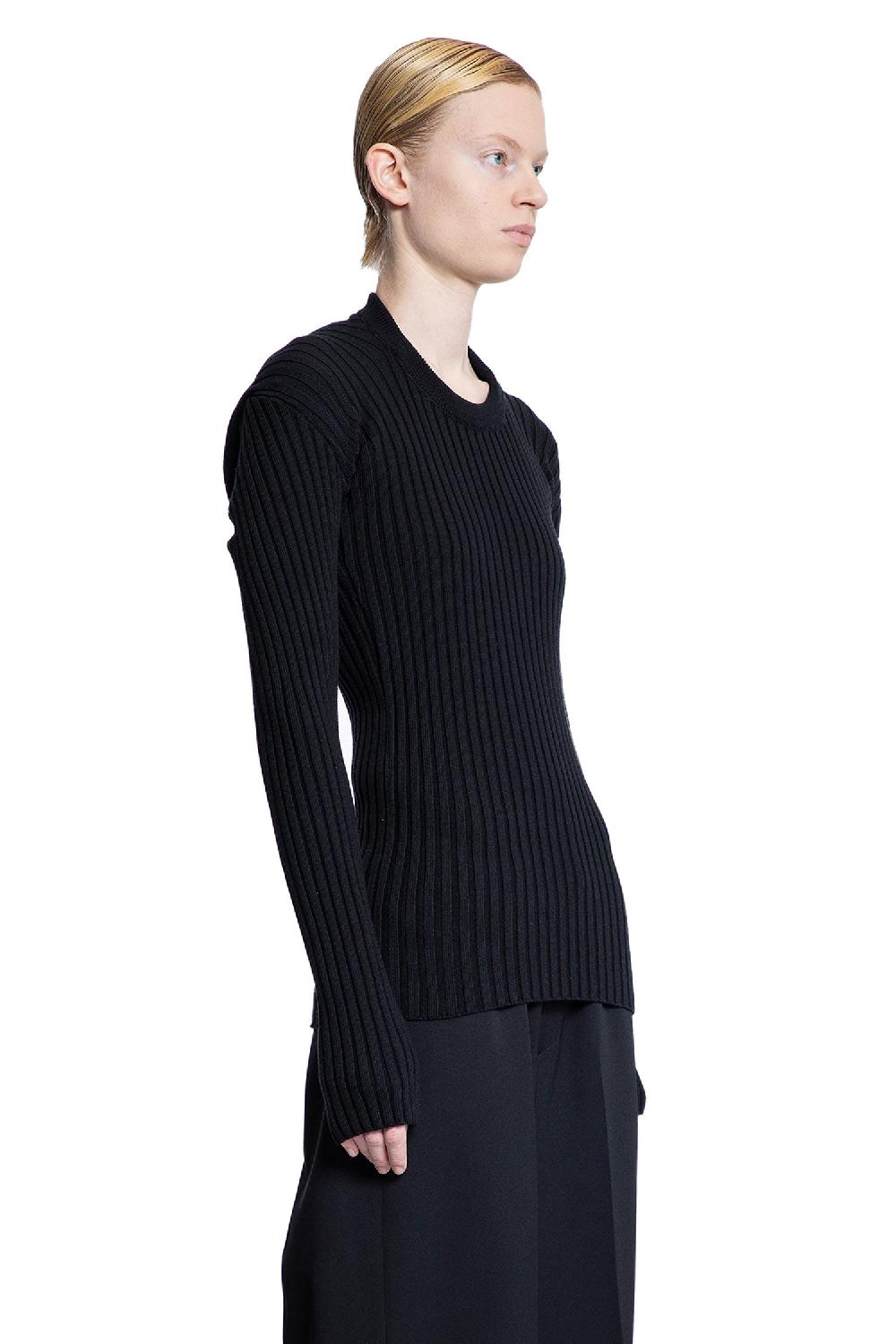 Antonioli ALAINPAUL WOMAN BLACK KNITWEAR Nuova