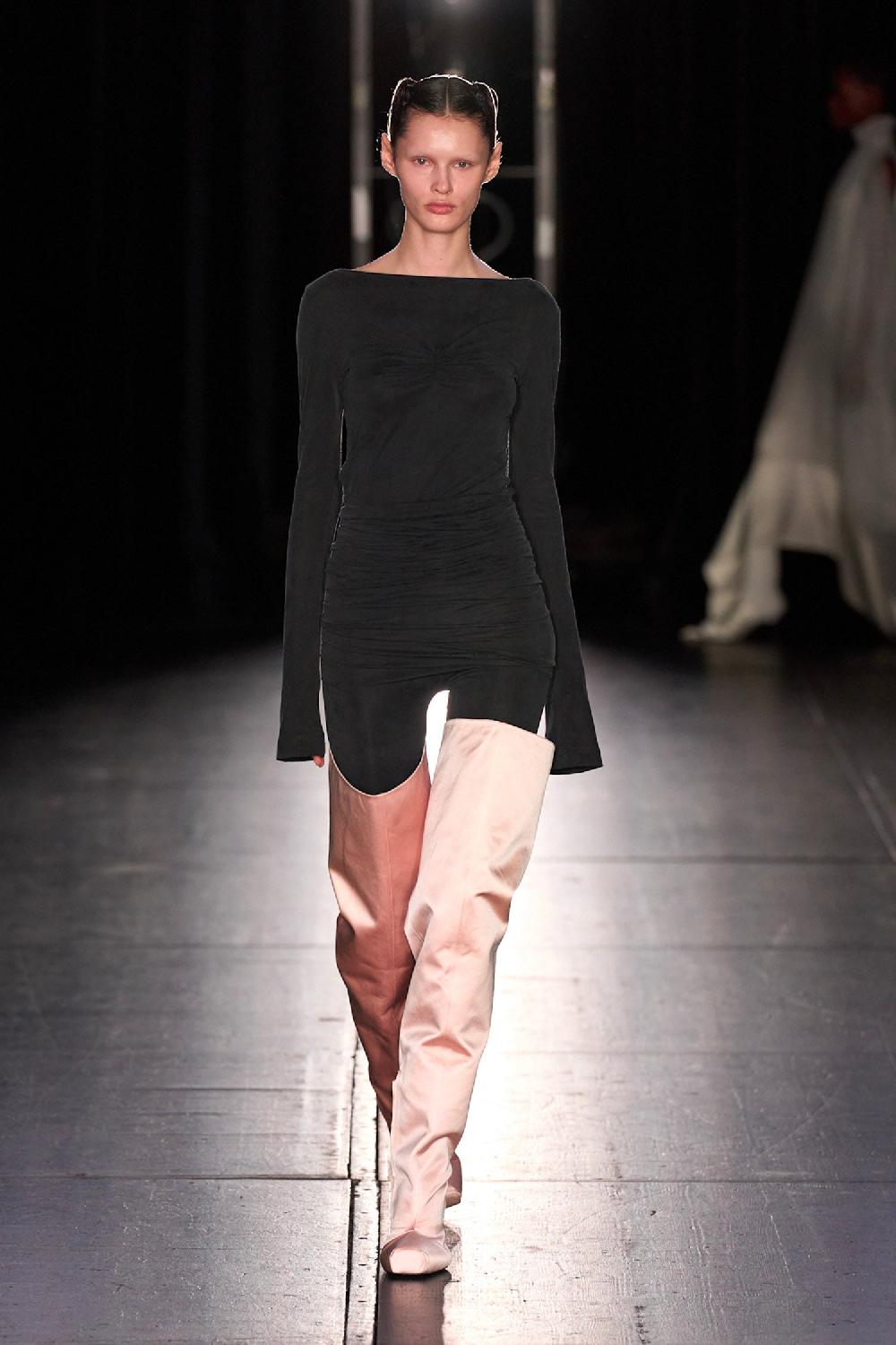Antonioli ALAINPAUL WOMAN BLACK TROUSERS Italia