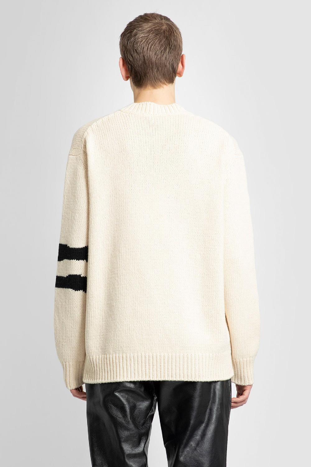 Antonioli ALEXANDER MCQUEEN MAN BEIGE KNITWEAR Spedizione Gratuita