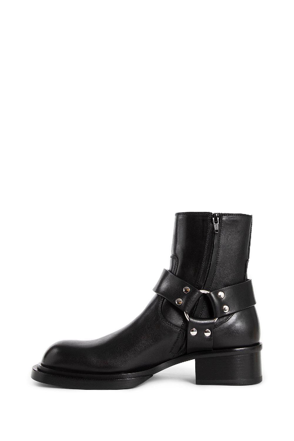 Antonioli ALEXANDER MCQUEEN MAN BLACK BOOTS Soddisfazione Garantita