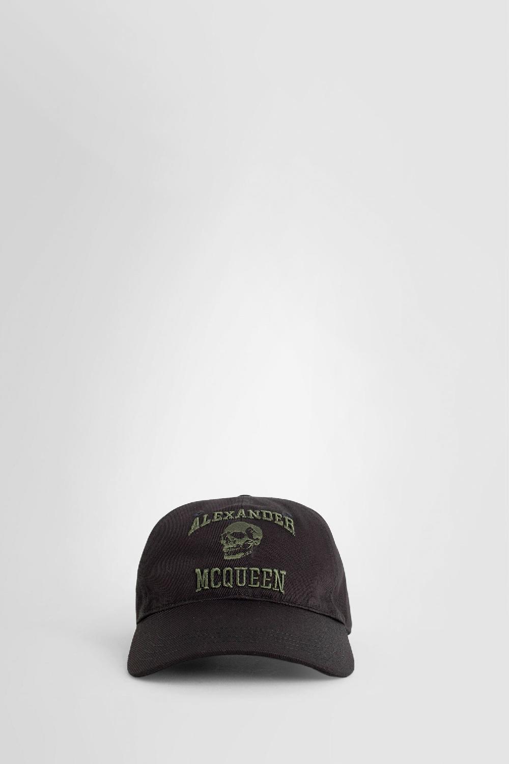 Antonioli ALEXANDER MCQUEEN MAN BLACK HATS Shopping Online