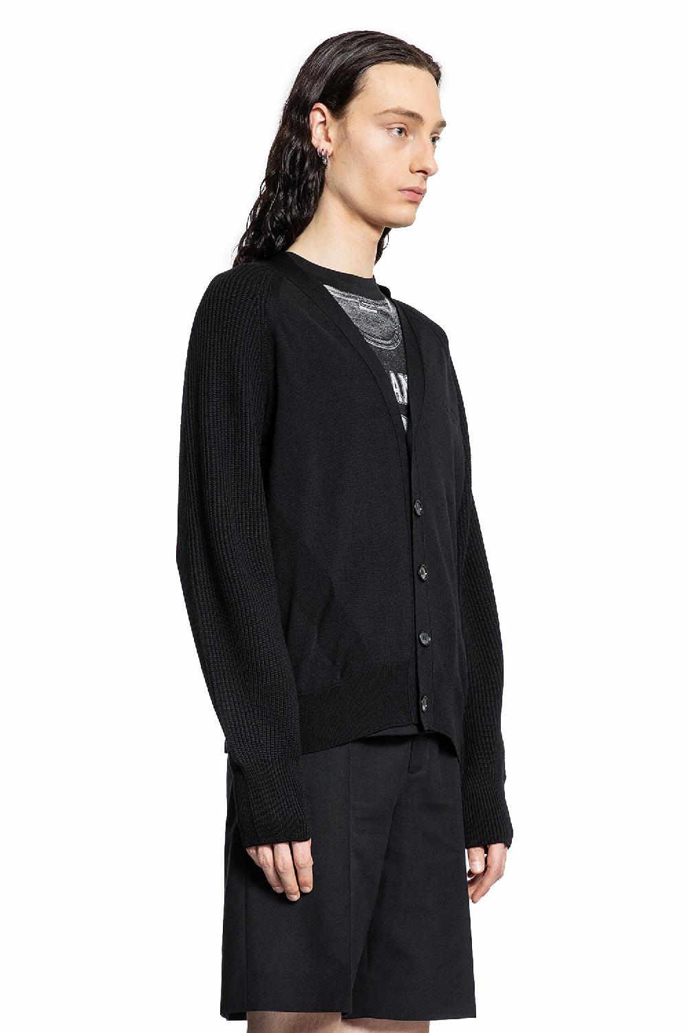 Antonioli ALEXANDER MCQUEEN MAN BLACK KNITWEAR Offerta