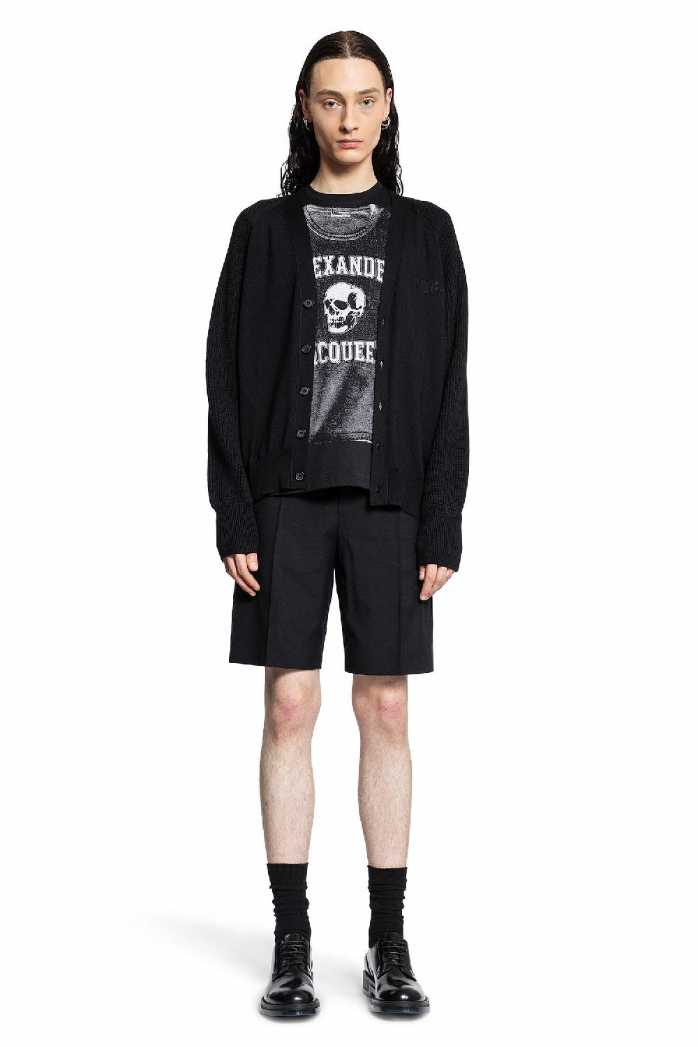Antonioli ALEXANDER MCQUEEN MAN BLACK KNITWEAR Offerta