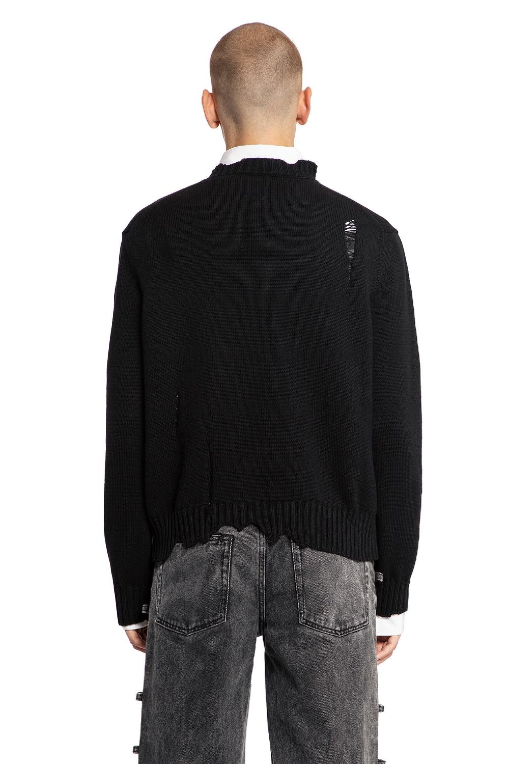 Antonioli ALEXANDER MCQUEEN MAN BLACK KNITWEAR Economico