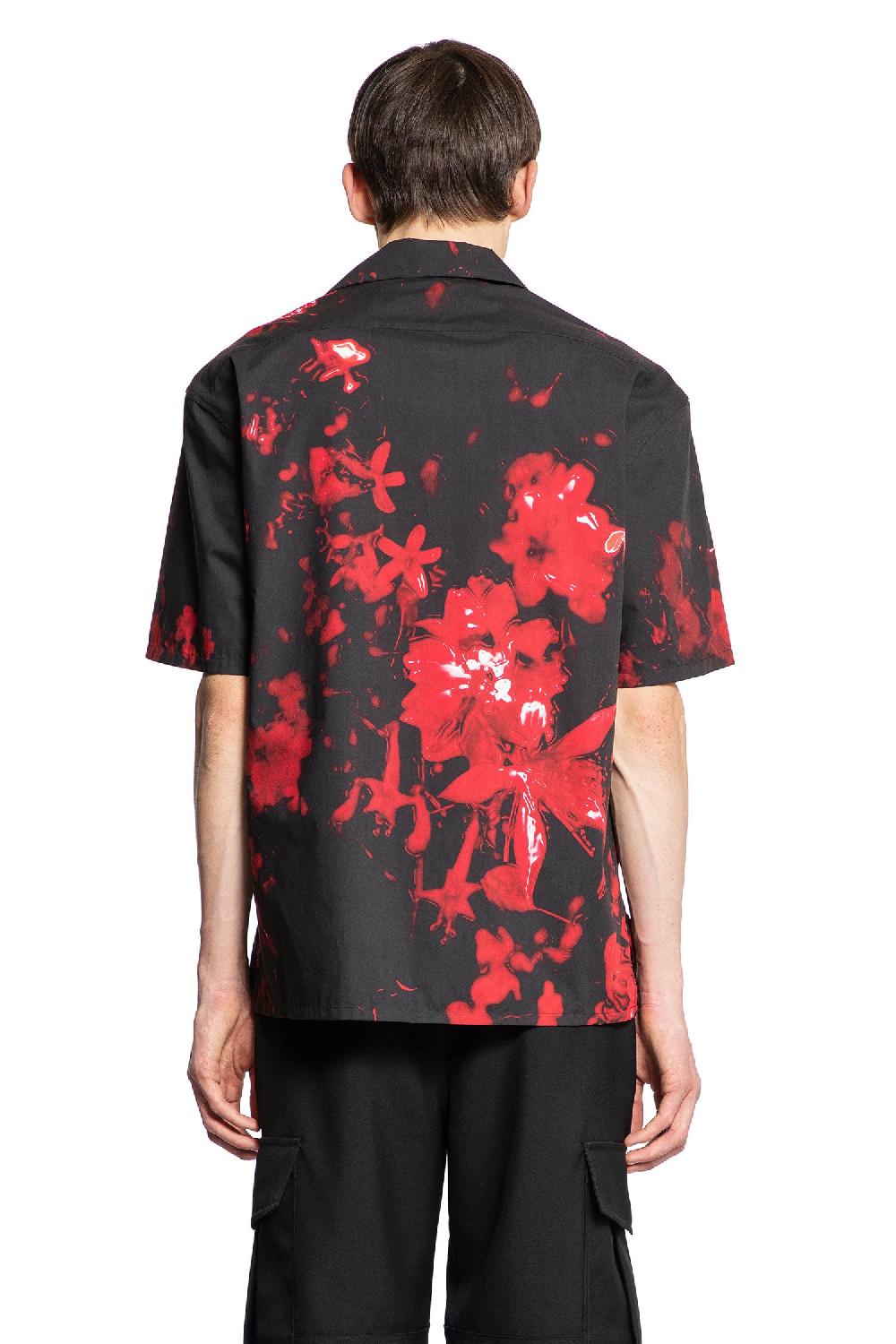 Antonioli ALEXANDER MCQUEEN MAN BLACK SHIRTS Saldi
