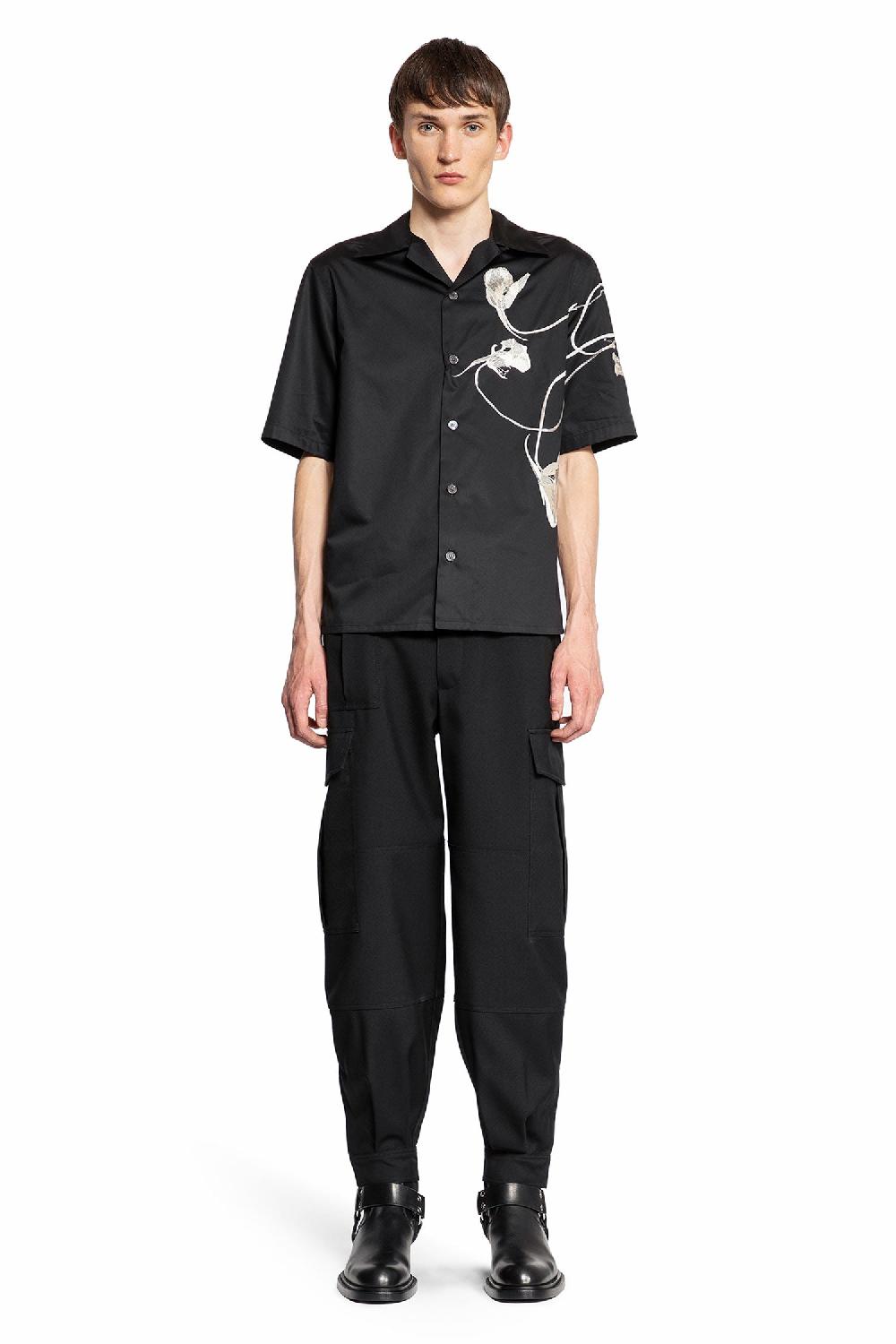Antonioli ALEXANDER MCQUEEN MAN BLACK SHIRTS Offerte